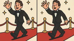 Nicht alle schaffen es: Finden Sie alle Unterschiede auf dem Bild mit einem Mann in 91 Sekunden