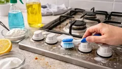 An den Herdknöpfen bleibt keine Spur von Fett: Das Geheimnis professioneller Reinigungskräfte